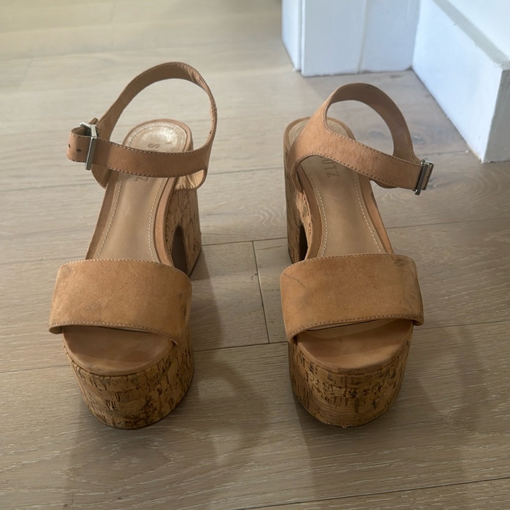 Schutz cork heels